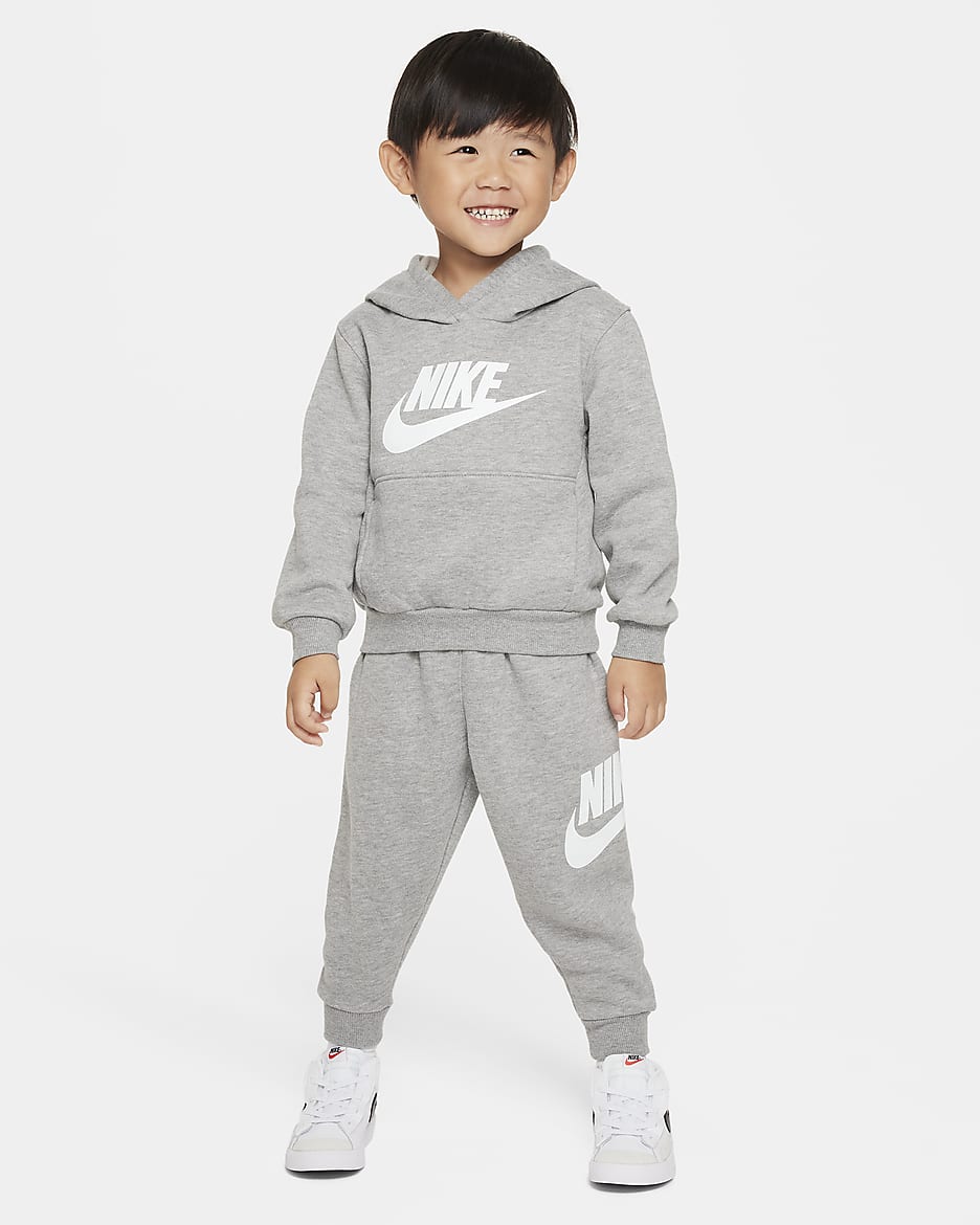 Nike Club Fleece Set Conjunto de dos piezas - Infantil - Gris oscuro jaspeado