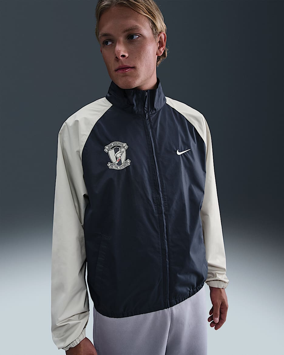 Nike Club Men's Woven Jacket - Thunder Blue/Light Bone/Sail