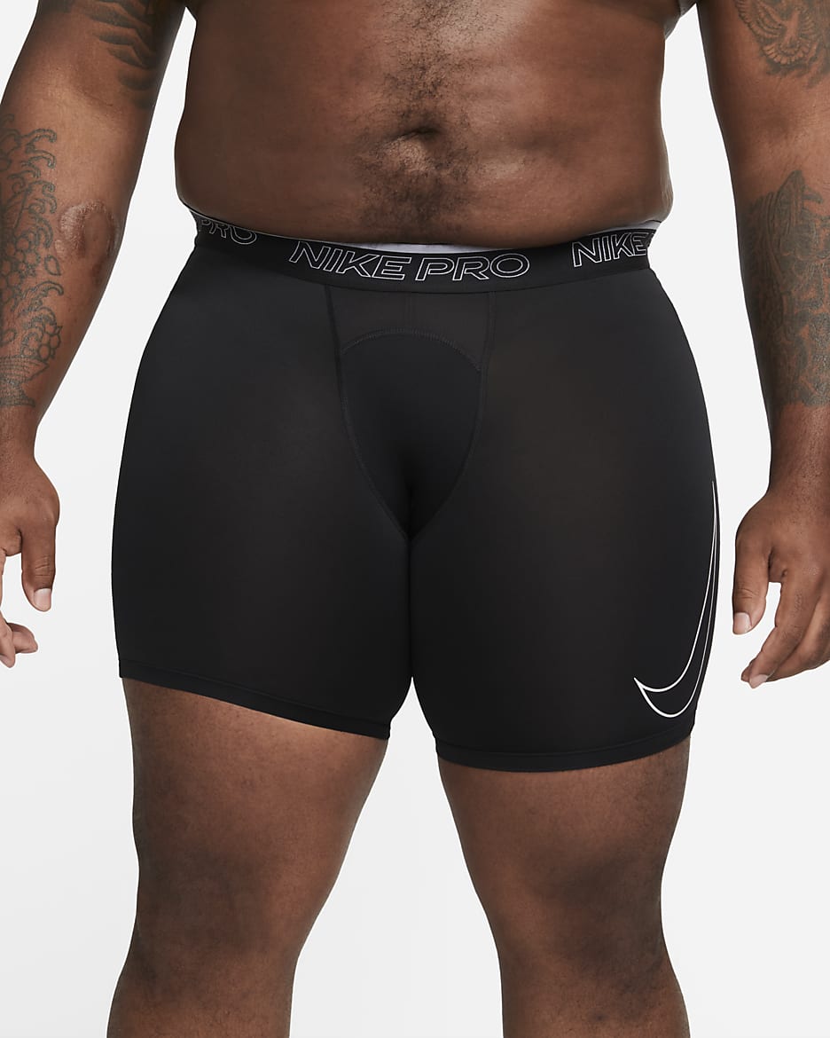 Nike Pro Dri-FIT Men's Shorts - Black/White