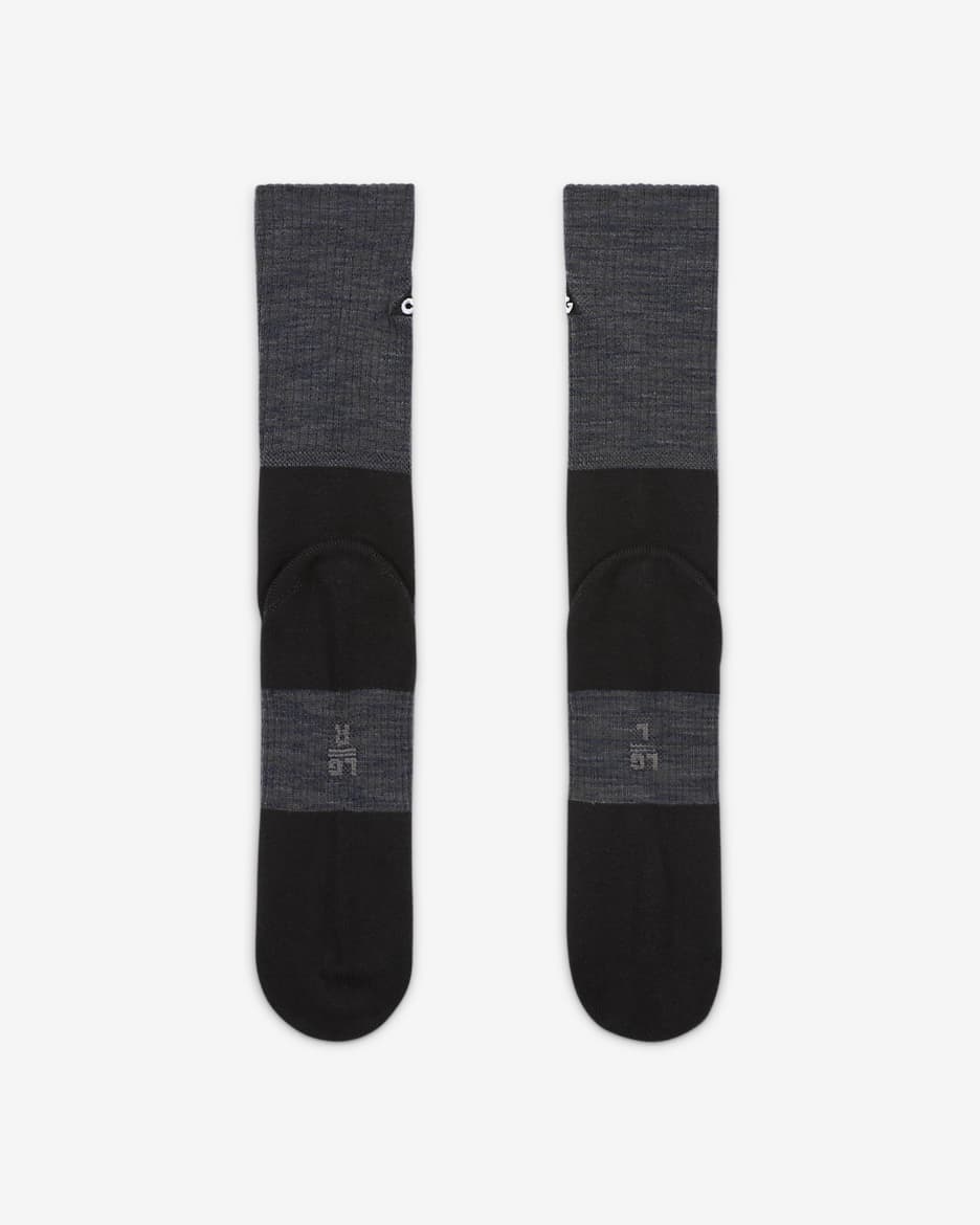 Nike ACG Everyday Cushioned Crew Socks (1 Pair) - Anthracite/Volt/Black/Summit White