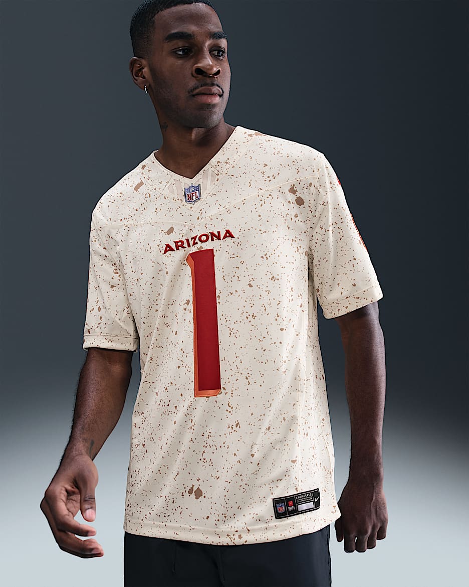 Kyler Murray Arizona Cardinals Rivalries Collection Men's Nike Dri-FIT NFL Limited Jersey - Natural