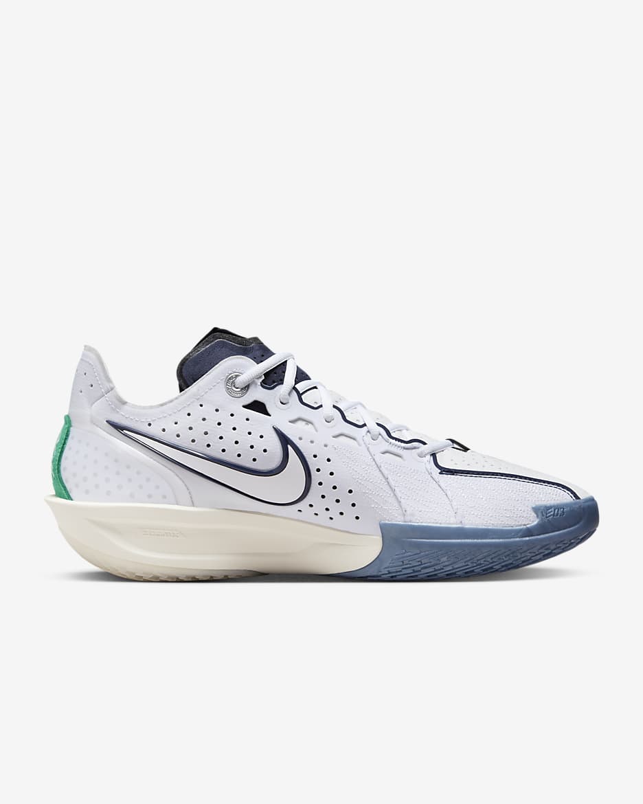 Nike G.T. Cut 3 ASW-Basketballschuh  - Weiß/Metallic Silver/Sail/Midnight Navy