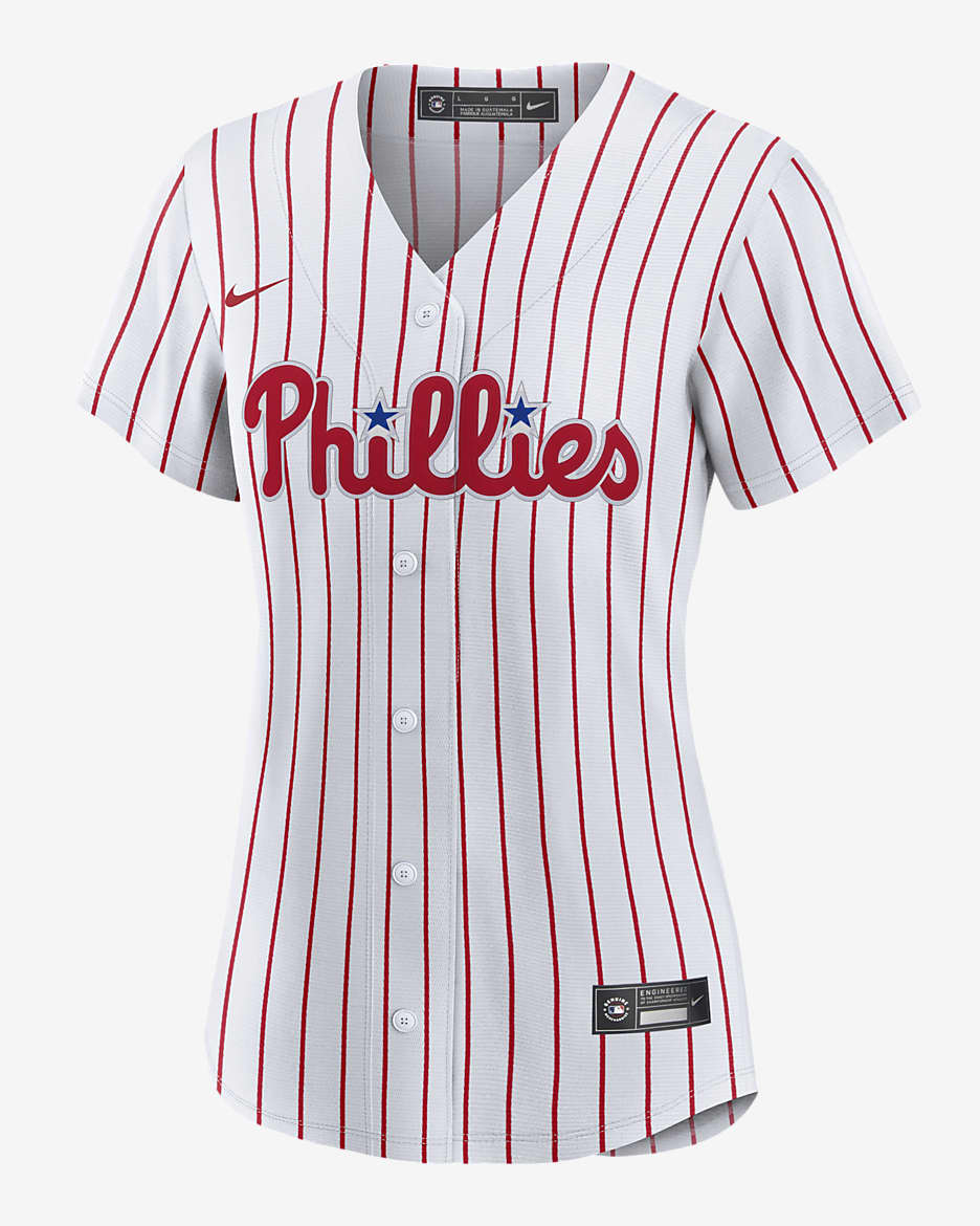 MLB Philadelphia Phillies (Trea Turner) Women's Replica Baseball Jersey - White