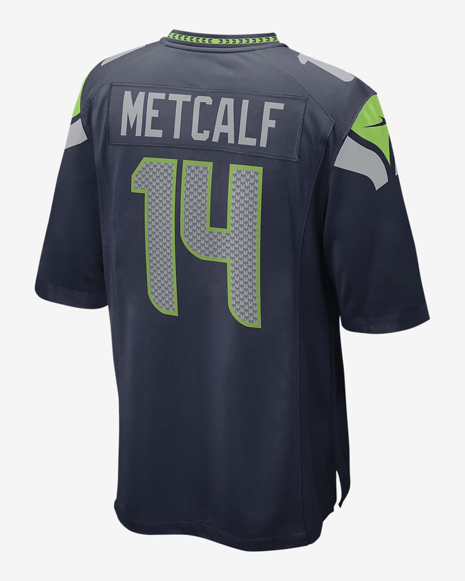 NFL Seattle Seahawks (DK Metcalf) Camiseta de fútbol americano - Hombre - College Navy