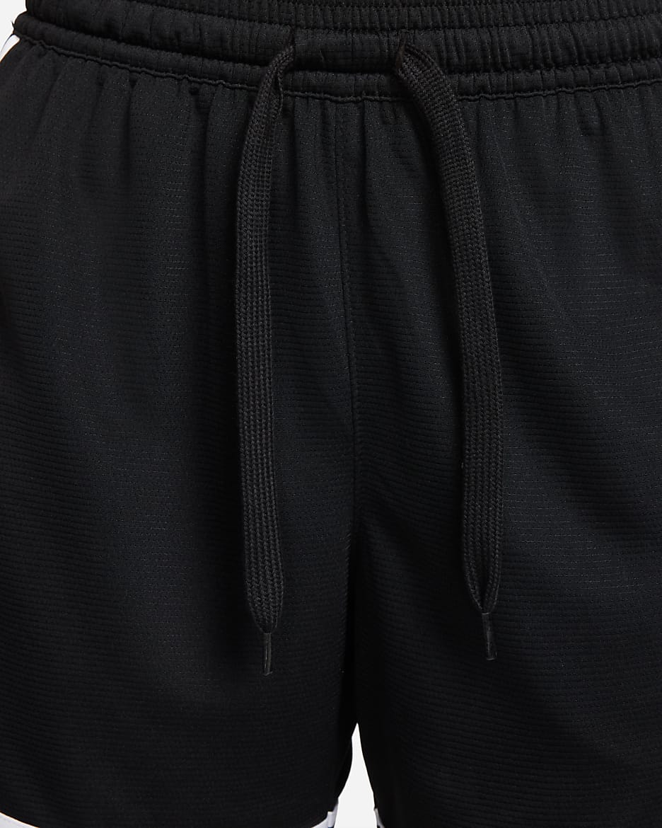 Nike Fly Crossover Damen-Basketballshorts - Schwarz/Weiß