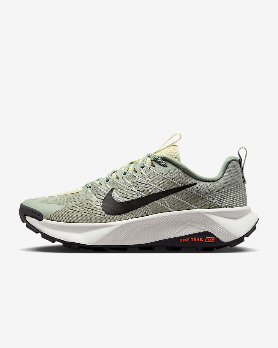 Nike Wildhorse 10 Men's Trail Running Shoes - Jade Horizon/Light Silver/Safety Orange/Medium Ash
