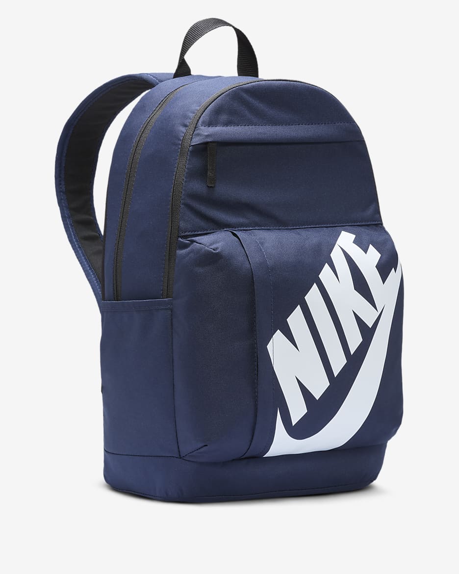 Mochila Nike Sportswear Elemental - Obsidiana/Negro/Blanco