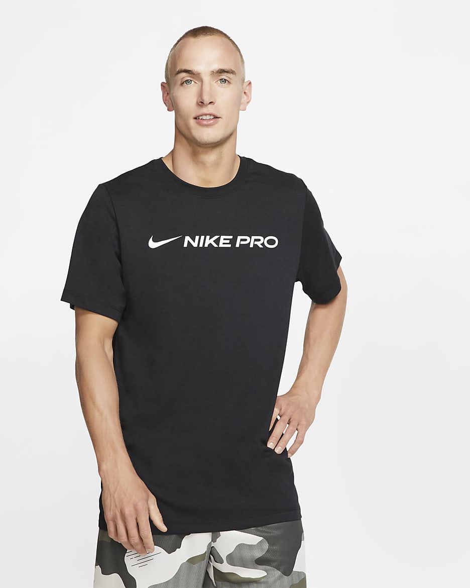 Nike Dri-FIT Men's Training T-Shirt - Black