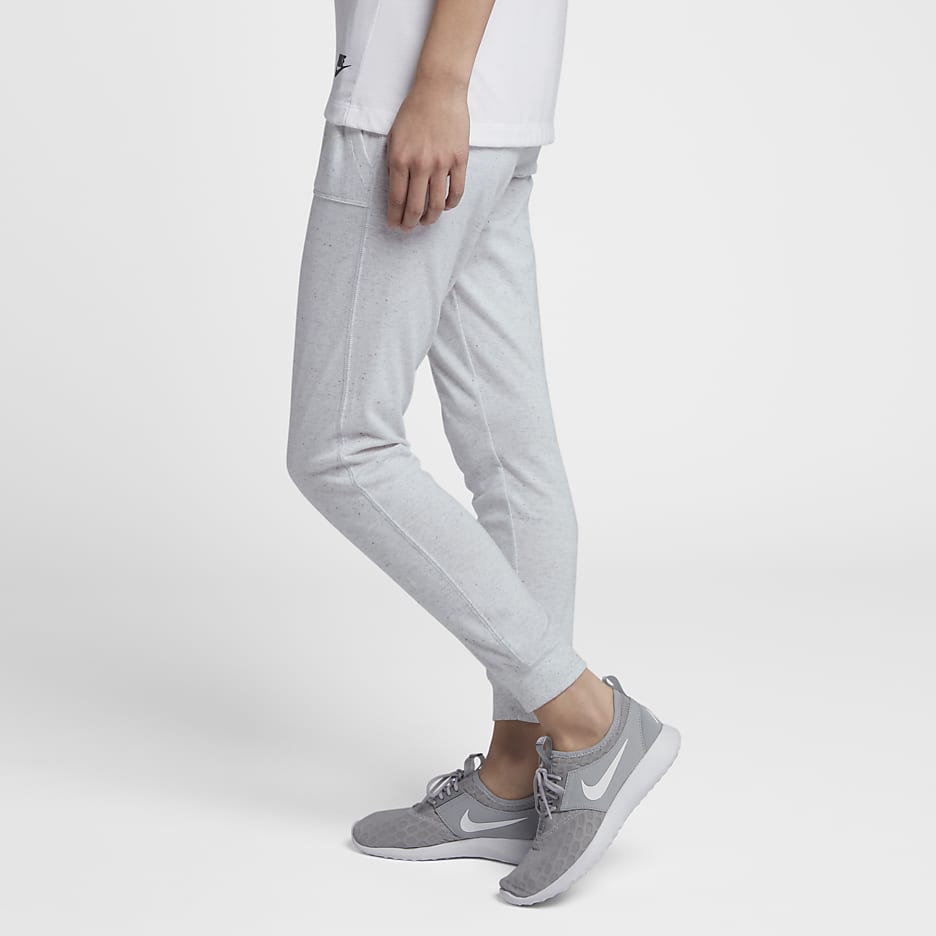 Pantaloni Nike Sportswear Gym Vintage - Donna - Birch Heather/Sail