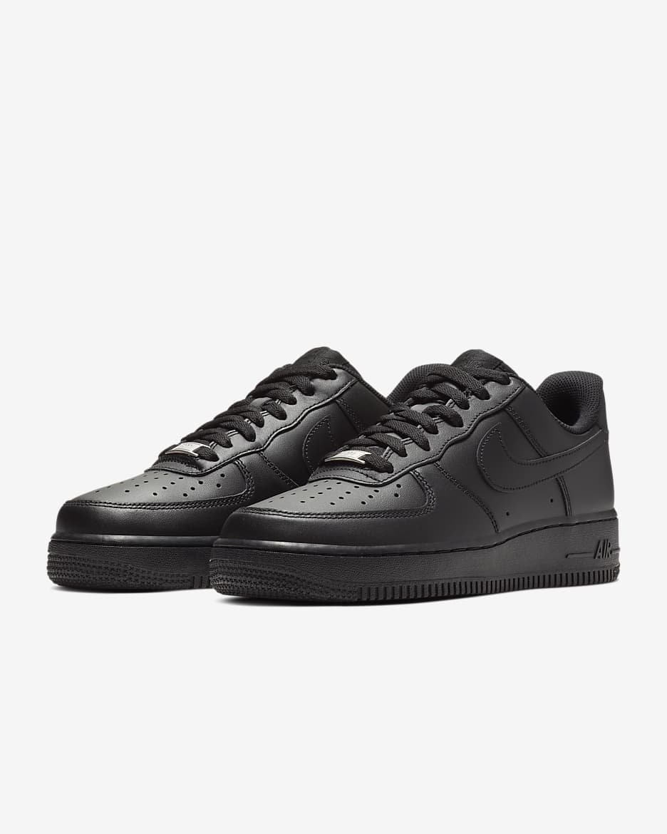 Nike Air Force 1 '07 Damenschuh - Schwarz/Schwarz