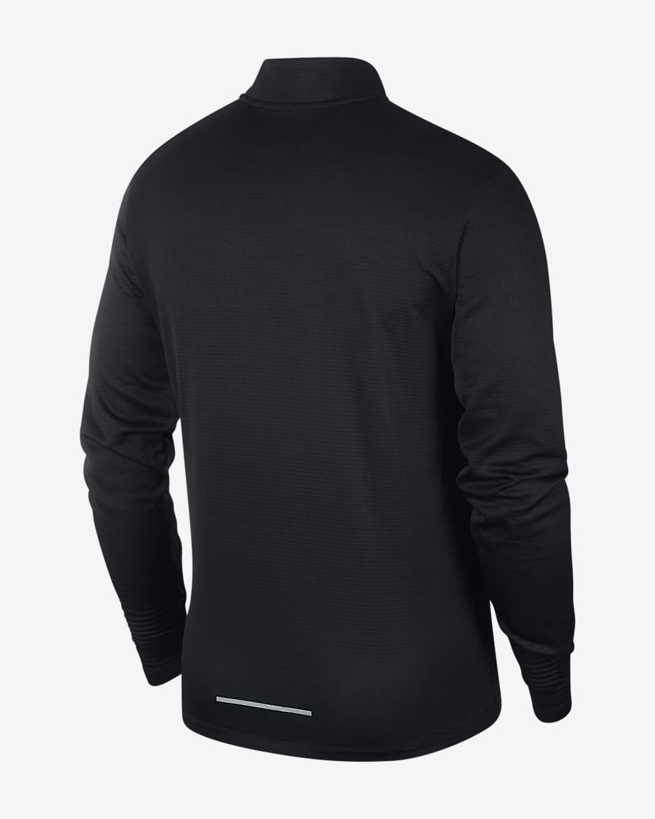 Nike Pacer Men's 1/2-Zip Running Top - Black/Black