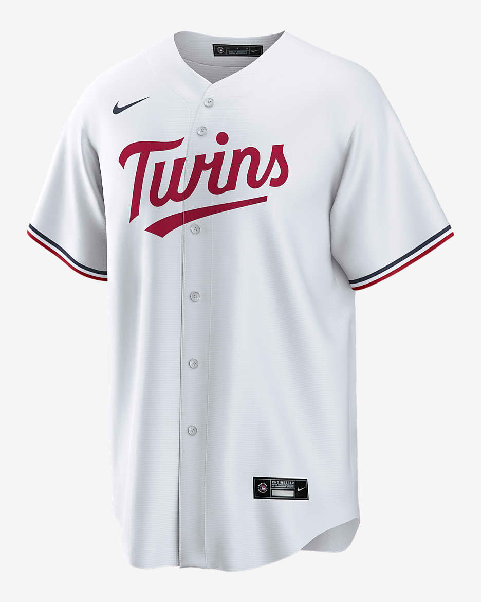 MLB Minnesota Twins (Carlos Correa) Men's Replica Baseball Jersey - White