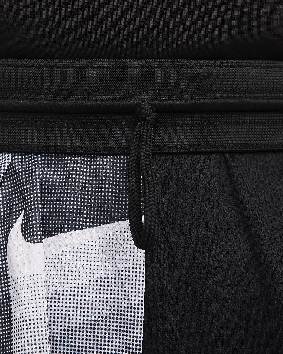 Nike Icon Men's 8" Dri-FIT Basketball Shorts - Black/White/White/White