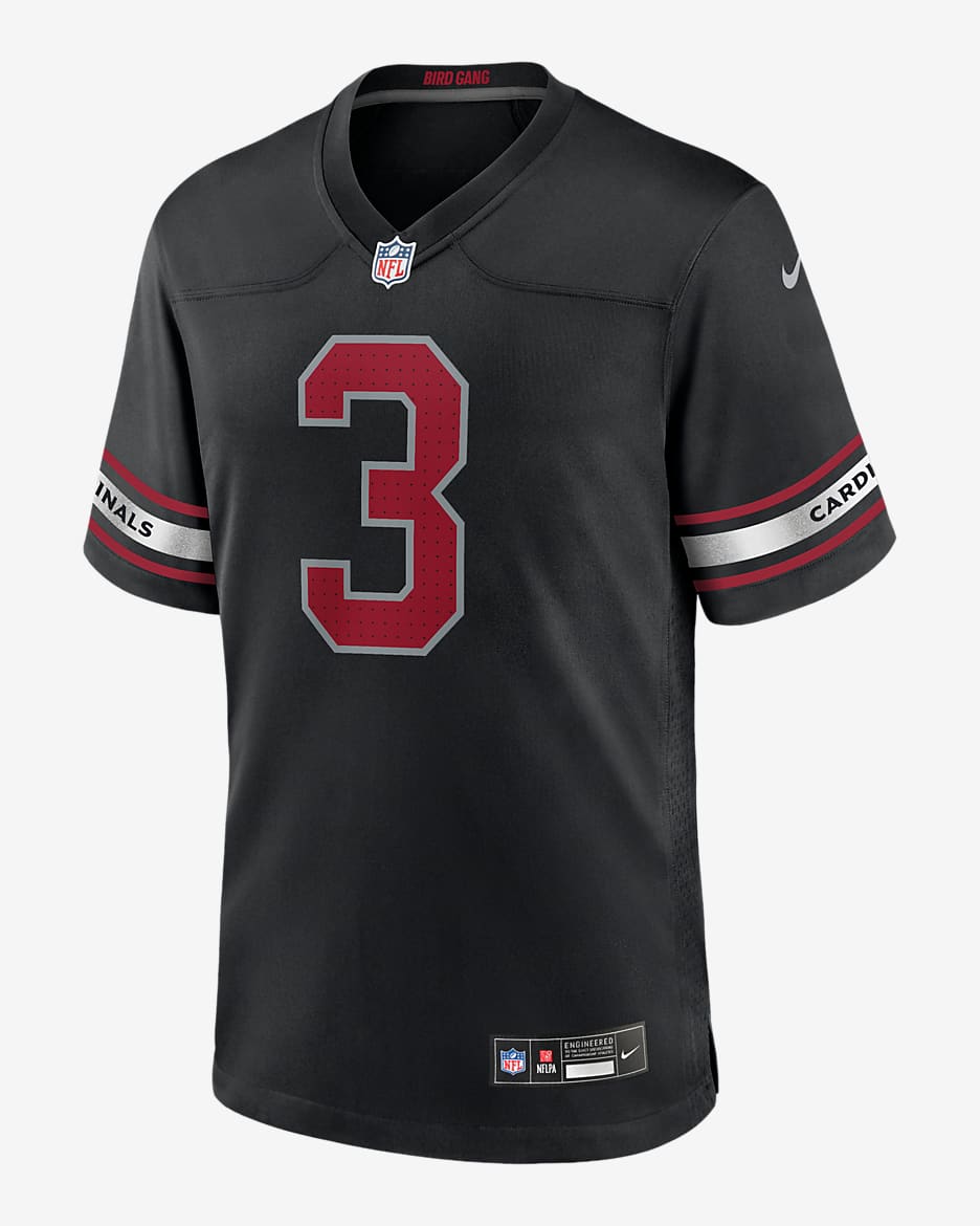 Budda Baker Arizona Cardinals Men's Nike NFL Game Football Jersey - Black
