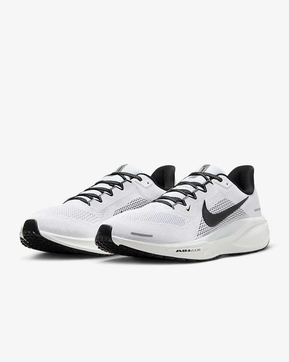 Nike Pegasus 41 férfi országúti futócipő - Fehér/Pure Platinum/Summit White/Fekete