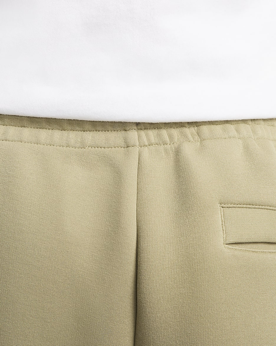 Nike Tech Men's Fleece Shorts - Neutral Olive/Neutral Olive