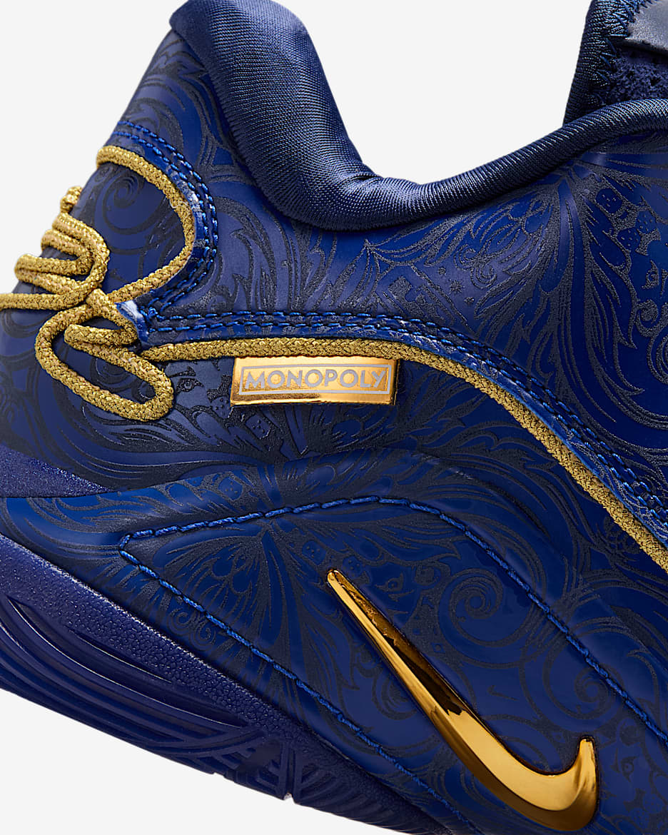 LeBron XXII 'Token' Basketball Shoes - Deep Royal Blue/Midnight Navy/Metallic Gold