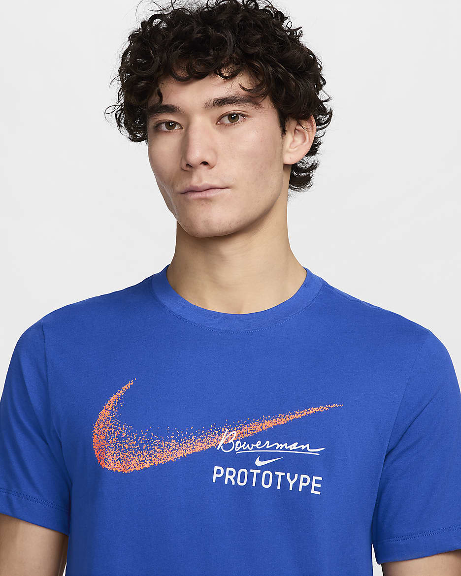 Nike Men's Dri-FIT Running T-Shirt - Game Royal