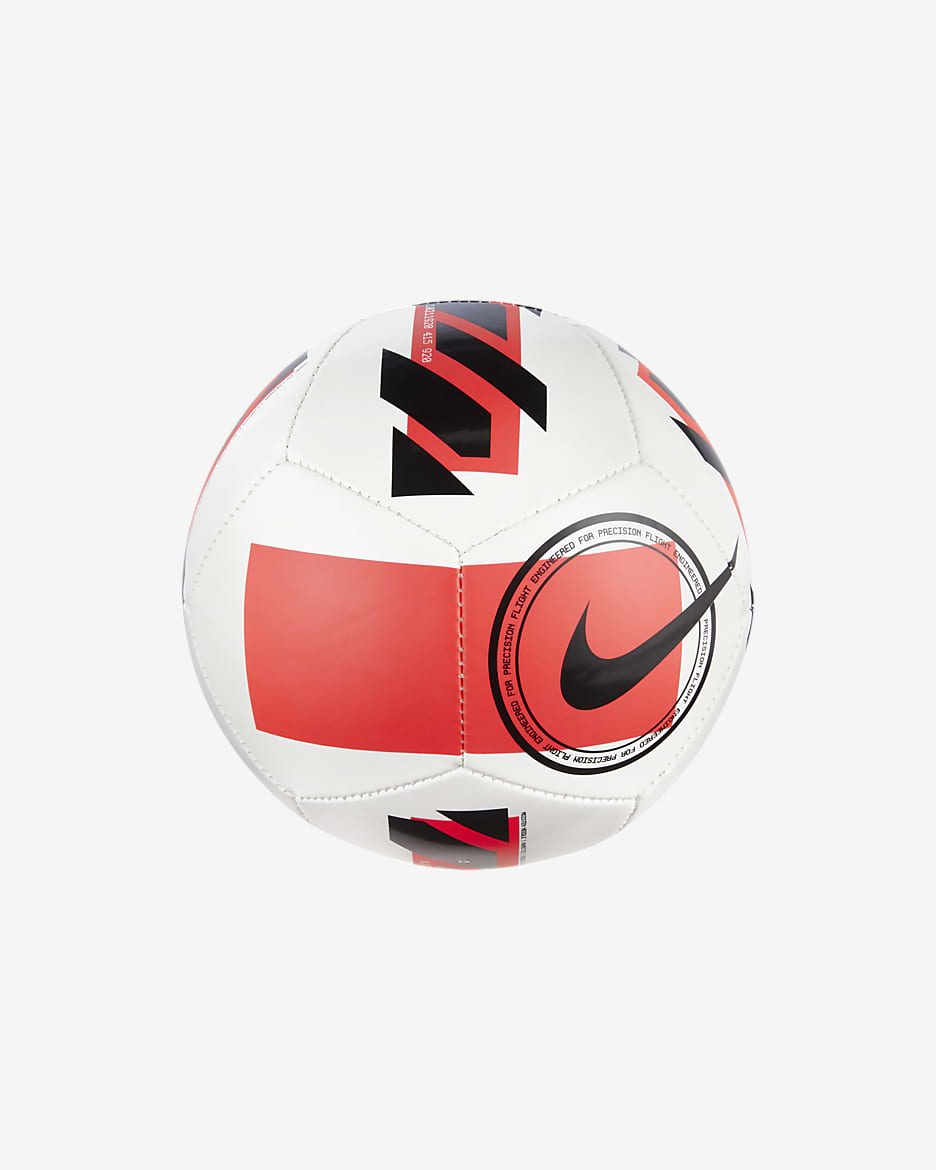 Nike Skills Soccer Ball - White/Bright Crimson/Black