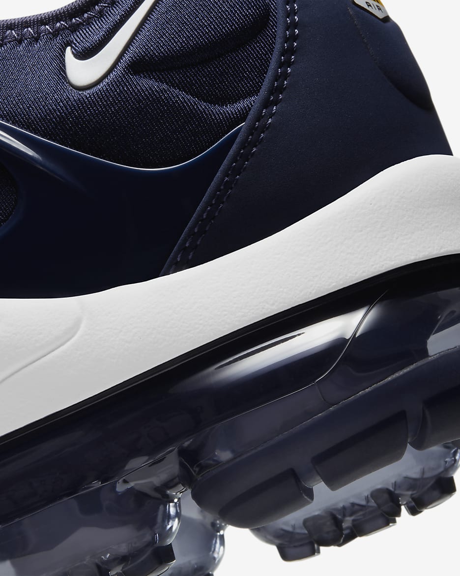 Calzado para hombre Nike Air VaporMax Plus - Azul marino medianoche/Blanco/Plata metalizado