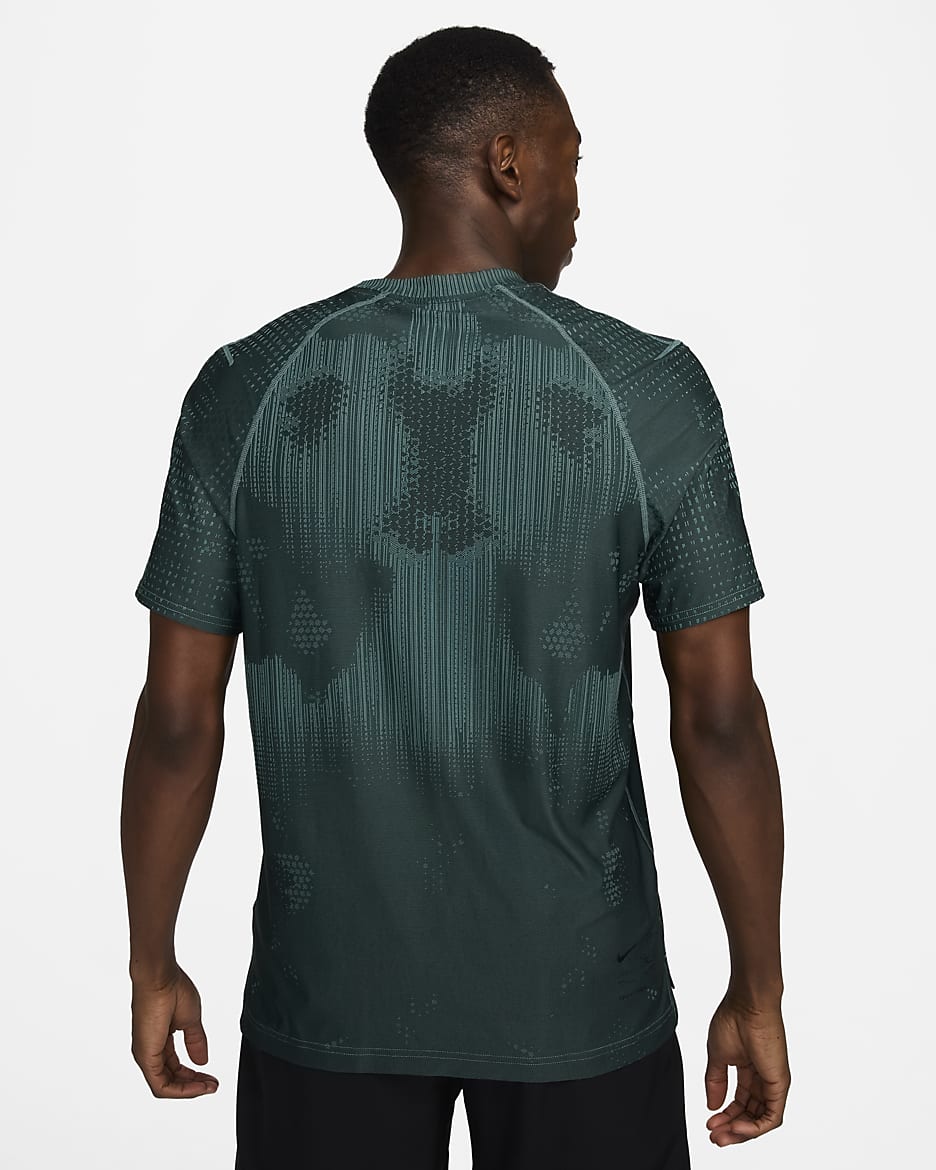 Nike A.P.S. Dri-FIT ADV multifunctionele top met korte mouwen voor heren - Bicoastal/Zwart/Zwart