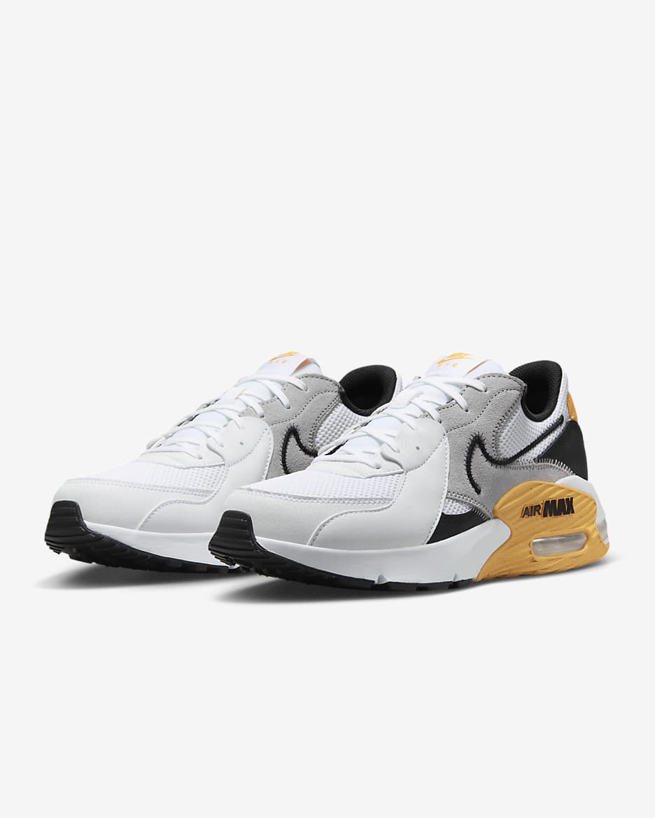 Nike Air Max Excee Men's Shoes - White/University Gold/Wolf Grey/Black