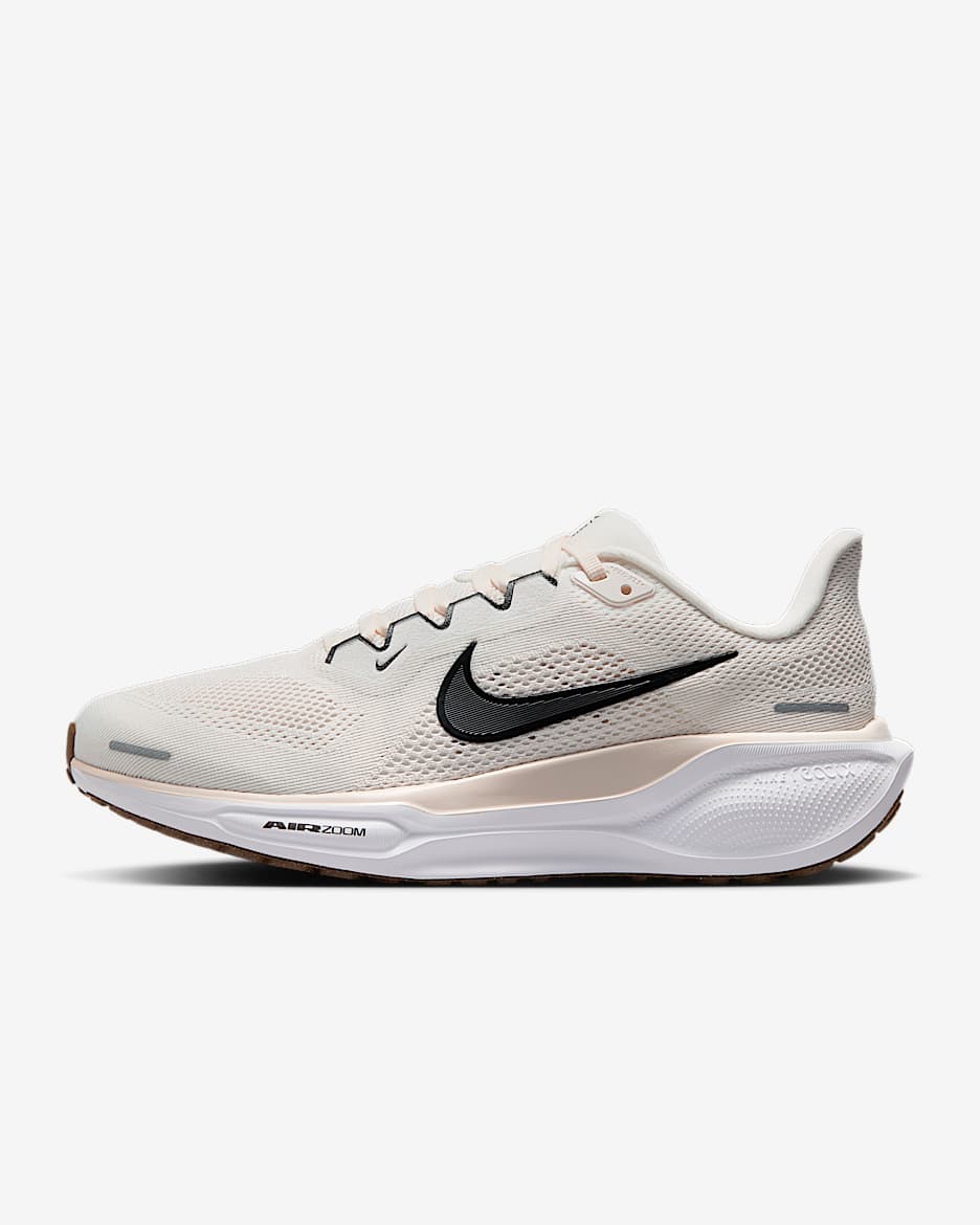 Nike Pegasus 41 Women's Road Running Shoes (Extra Wide) - Sail/Phantom/White/Black
