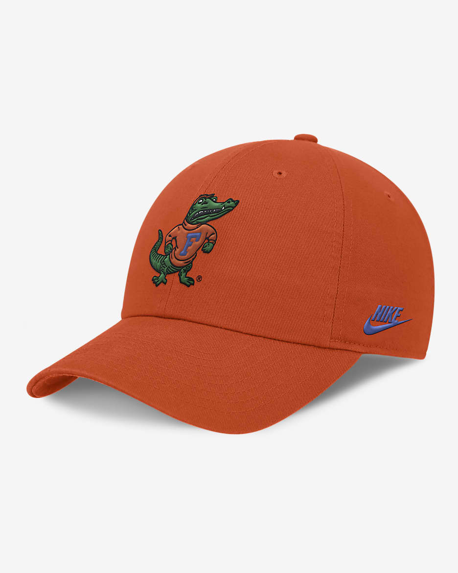 Florida Gators Legacy Club Men's Nike Dri-FIT College Adjustable Hat - University Orange