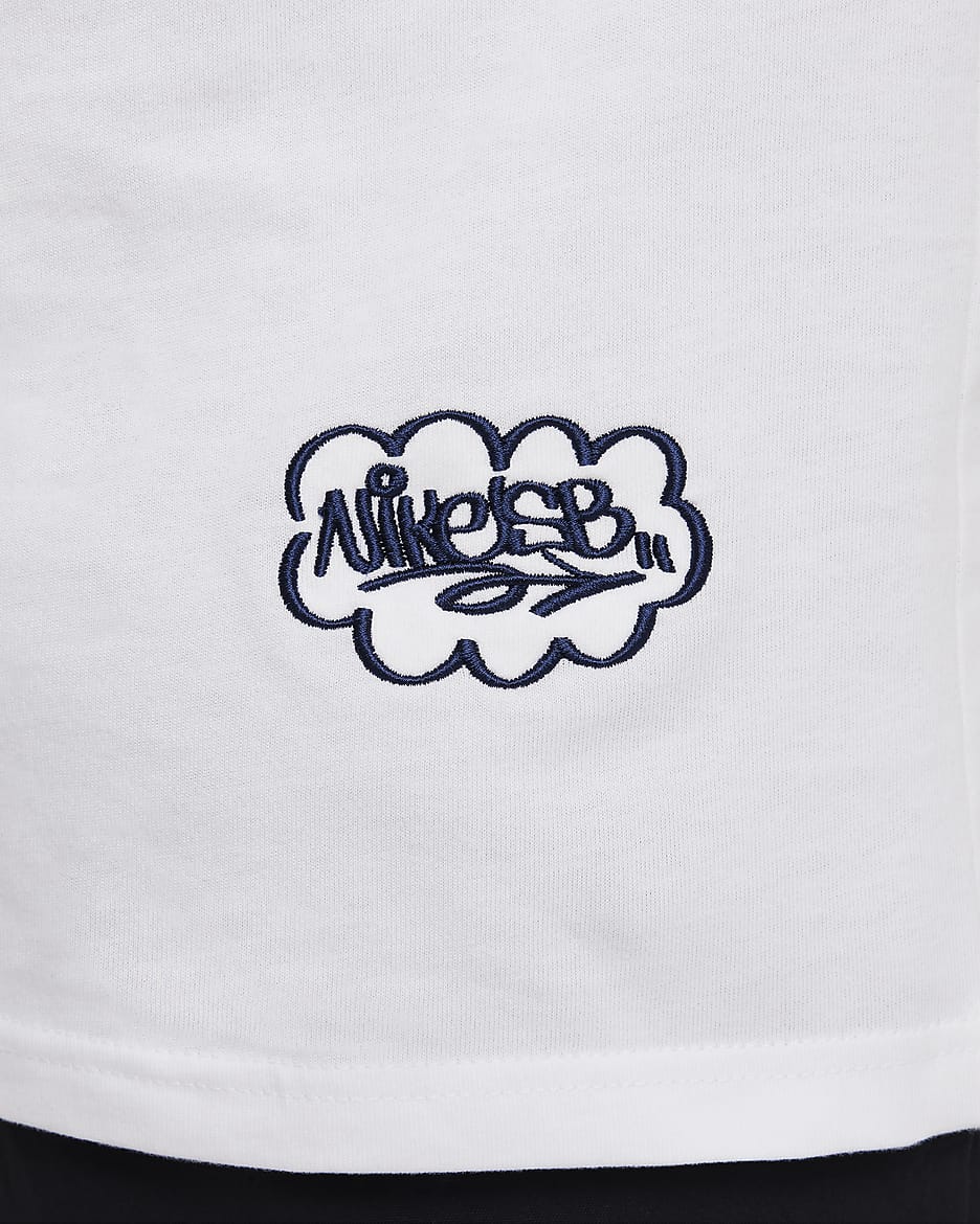 Nike SB Max90 Skate T-Shirt - White