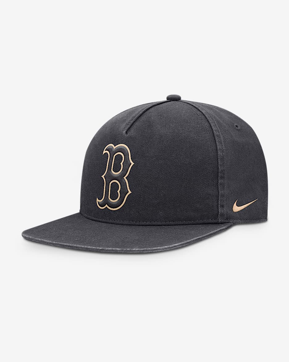 Boston Red Sox Pro Men's Nike MLB Adjustable Hat - Anthracite