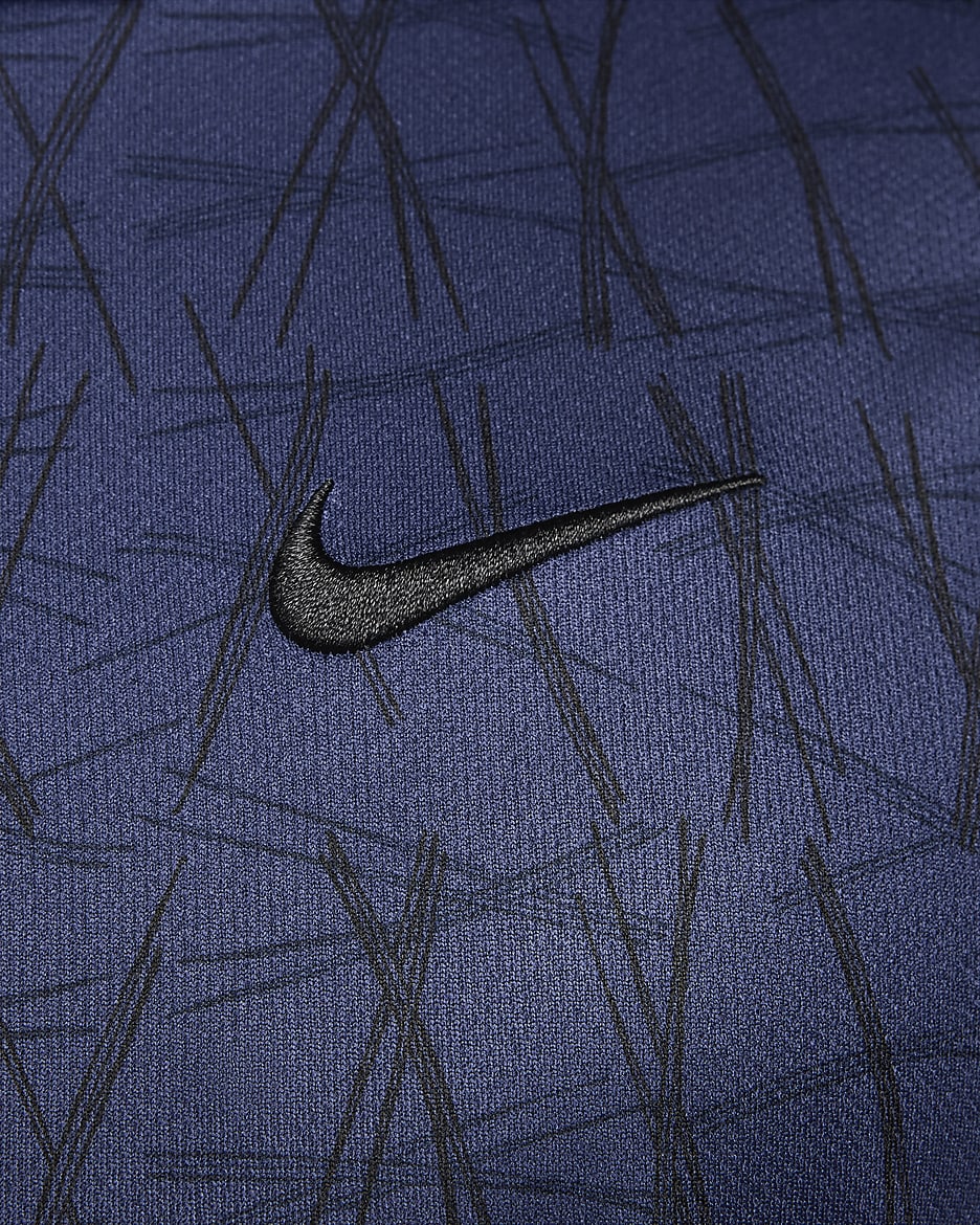 Nike Victory+ golfskjorte til herre - Midnight Navy/Svart/Midnight Navy/Svart