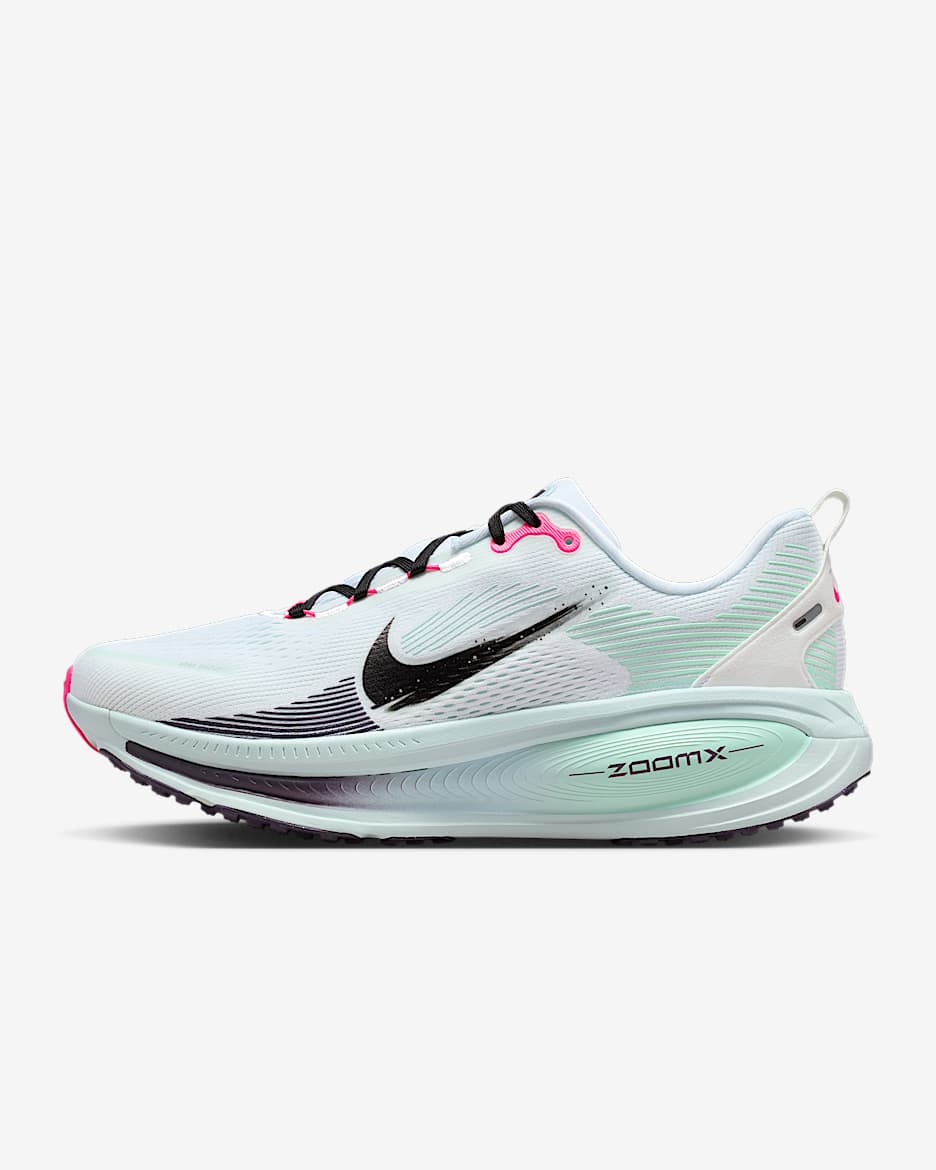 Nike Vomero 18 Men's Road Running Shoes - White/Glacier Blue/Hyper Pink/Black