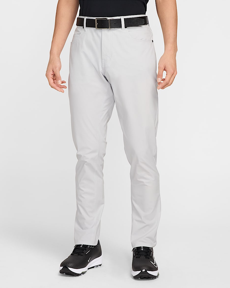 Pantalones de golf de ajuste slim de 5 bolsillos para hombre Nike Tour - Polvo fotón/Polvo fotón
