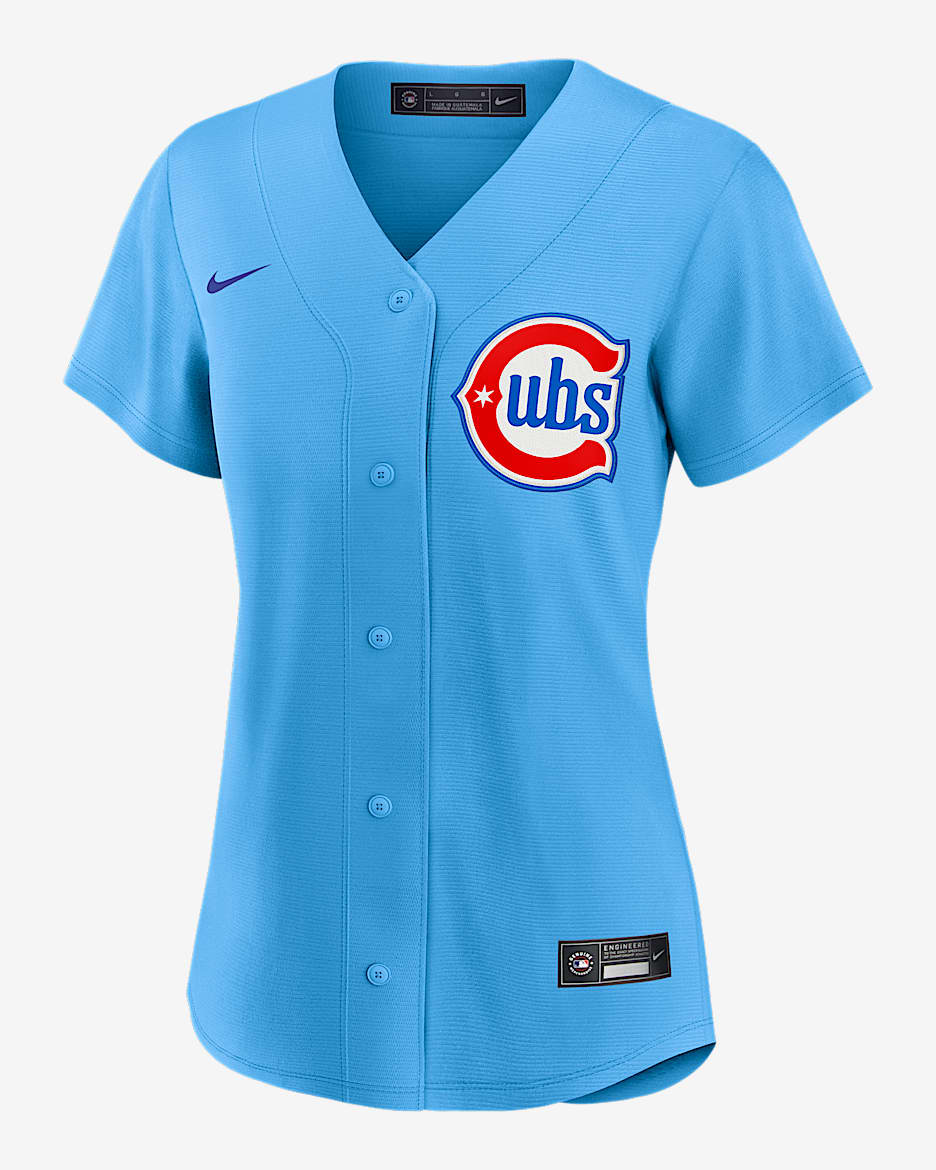 Jersey Nike de la MLB Replica para hombre Chicago Cubs - Royal