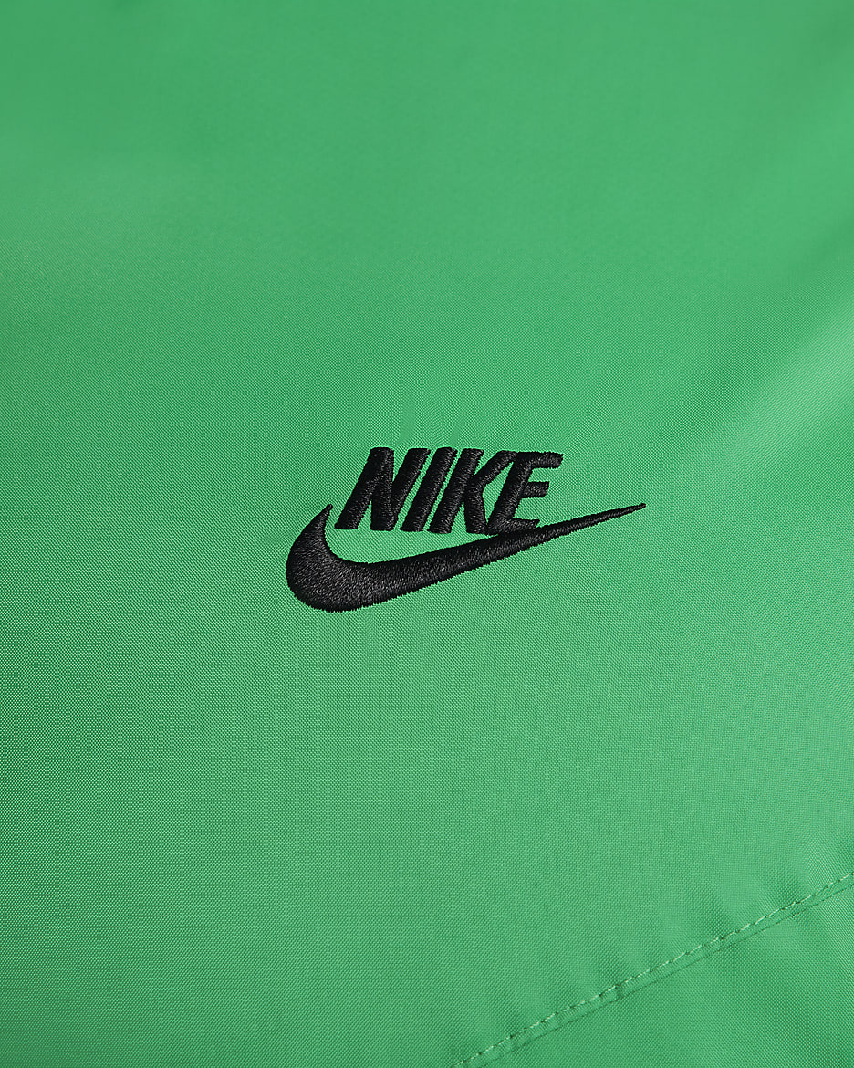 Nike Sportswear Windrunner Kapüşonlu Erkek Ceketi - Stadium Green/Siyah