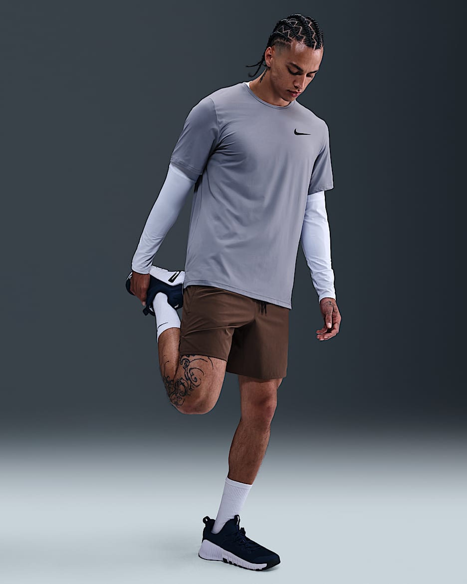Nike Unlimited Men's Dri-FIT 7" Unlined Versatile Shorts - Baroque Brown/Black/Baroque Brown
