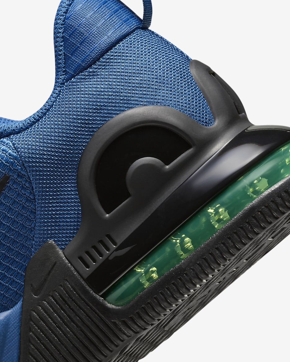 Chaussure d'entraînement Nike Air Max Alpha Trainer 5 pour homme - Court Blue/Green Strike/Noir