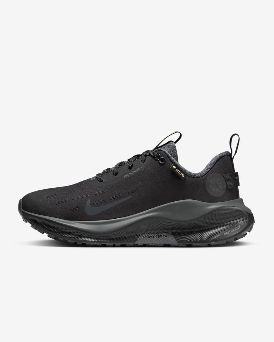 Vattentät löparsko för hårt underlag Nike InfinityRN 4 GORE-TEX för kvinnor - Svart/Volt/Anthracite