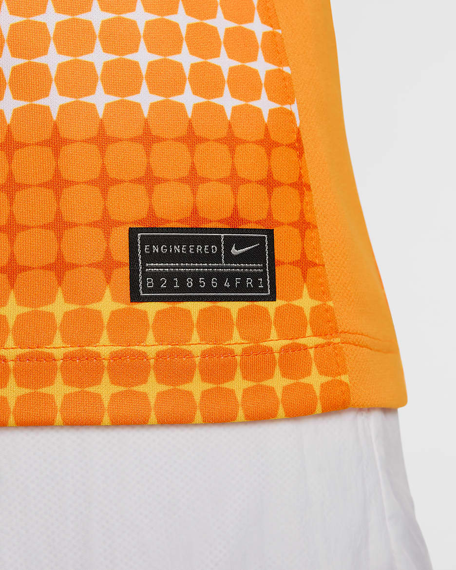 Jersey Nike Dri-FIT de la NWSL tipo réplica para mujer Houston Dash 2024 Stadium Primary - Naranja vivo