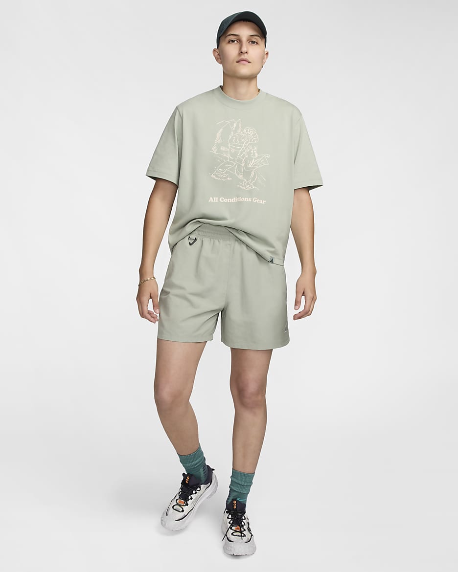 Nike ACG Women's 12.5cm (approx.) Shorts - Jade Horizon/Summit White