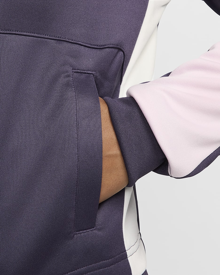 Track jacket Nike Sportswear – Donna - Dark Raisin/Pink Foam/Sail