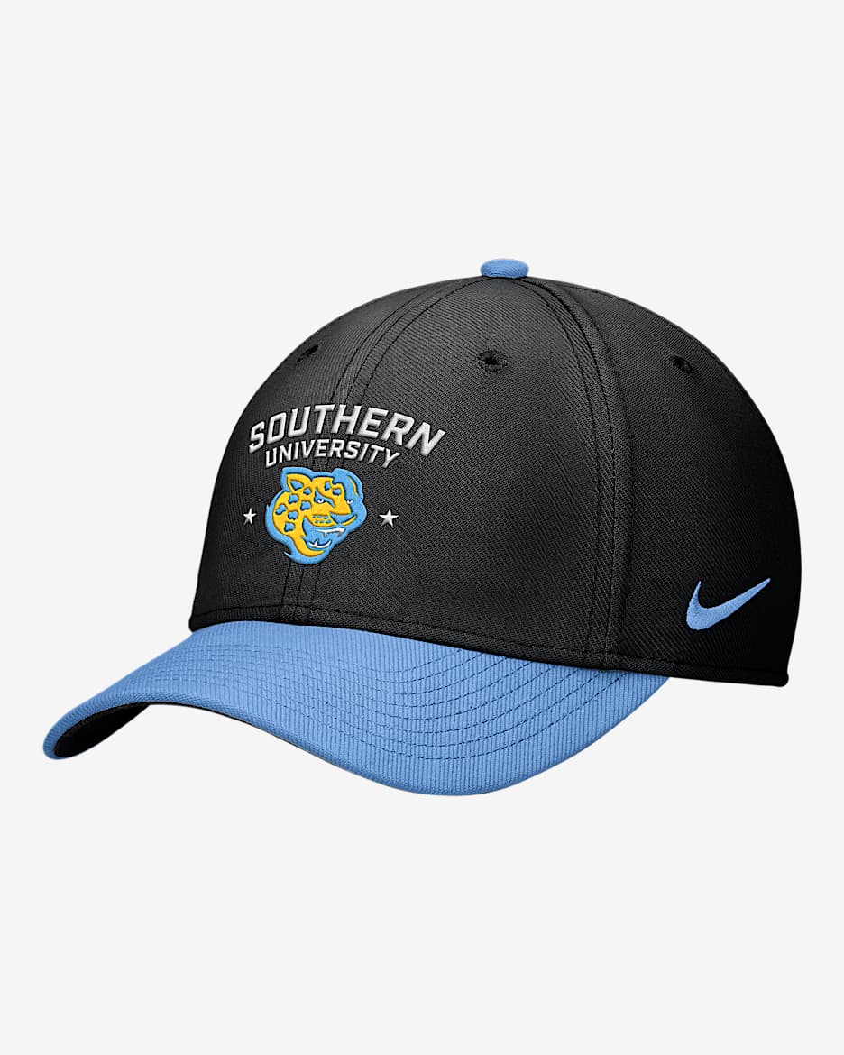 Nike Rise College (Southern University and A&M) Dri-FIT SwooshFlex Cap - Black