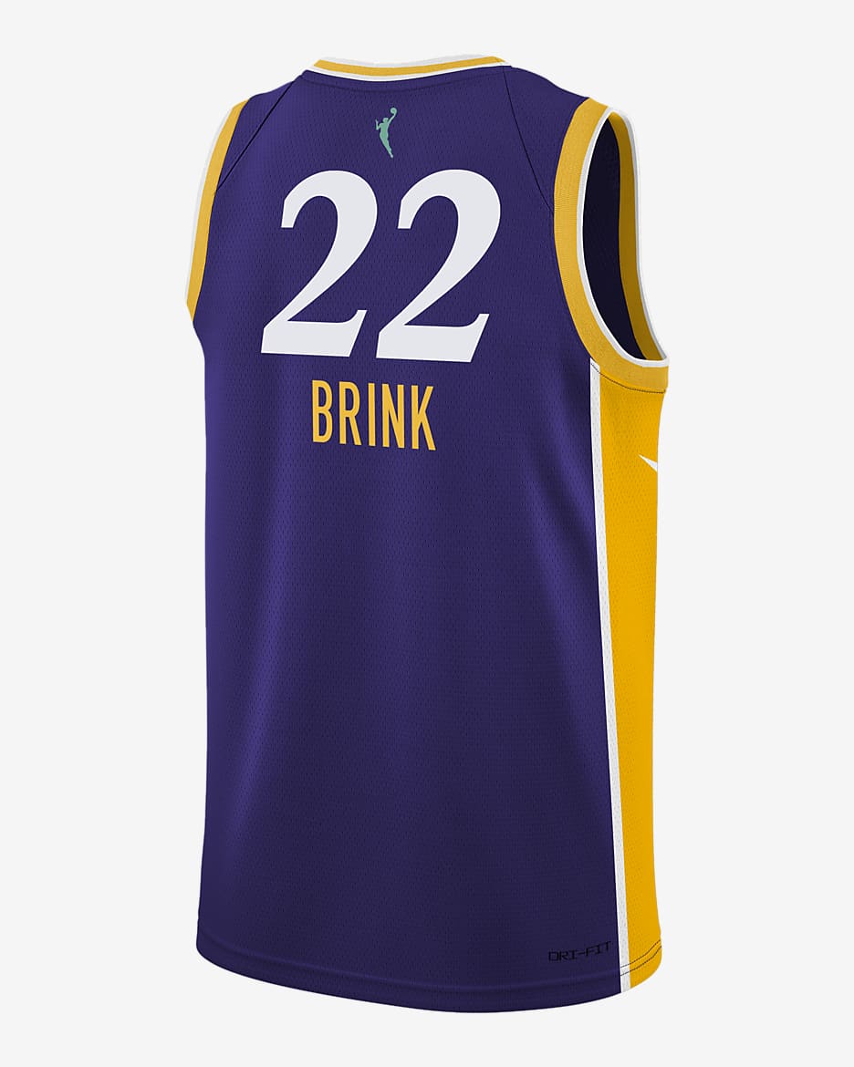 Cameron Brink Los Angeles Sparks 2024 Explorer Edition Big Kids' Nike Dri-FIT WNBA Swingman Jersey - Field Purple