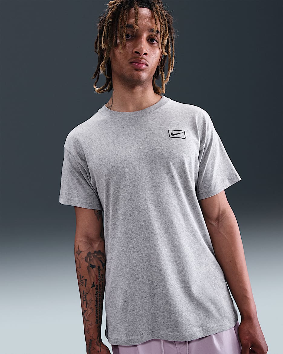 Nike Sportswear T-skjorte til herre - Dark Grey Heather