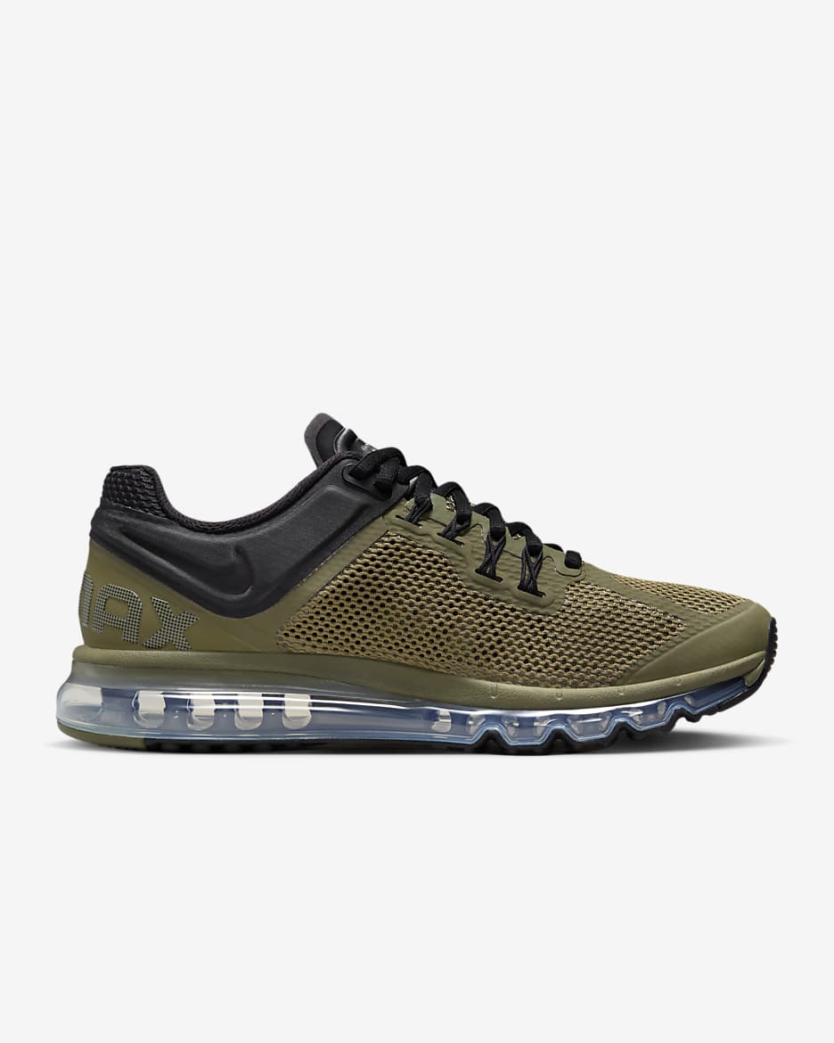 Nike Air Max 2013 Men's Shoes - Medium Olive/Metallic Silver/Black