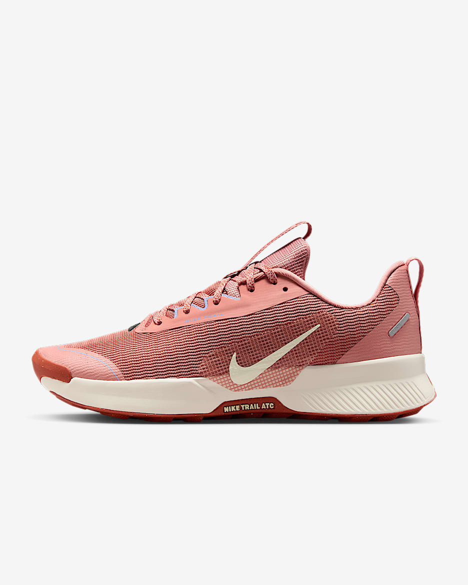 Tenis de trail running para mujer Nike Juniper Trail 3 - Rojo nebulosa/Piedra de Marte/Hielo lila/Alabastro