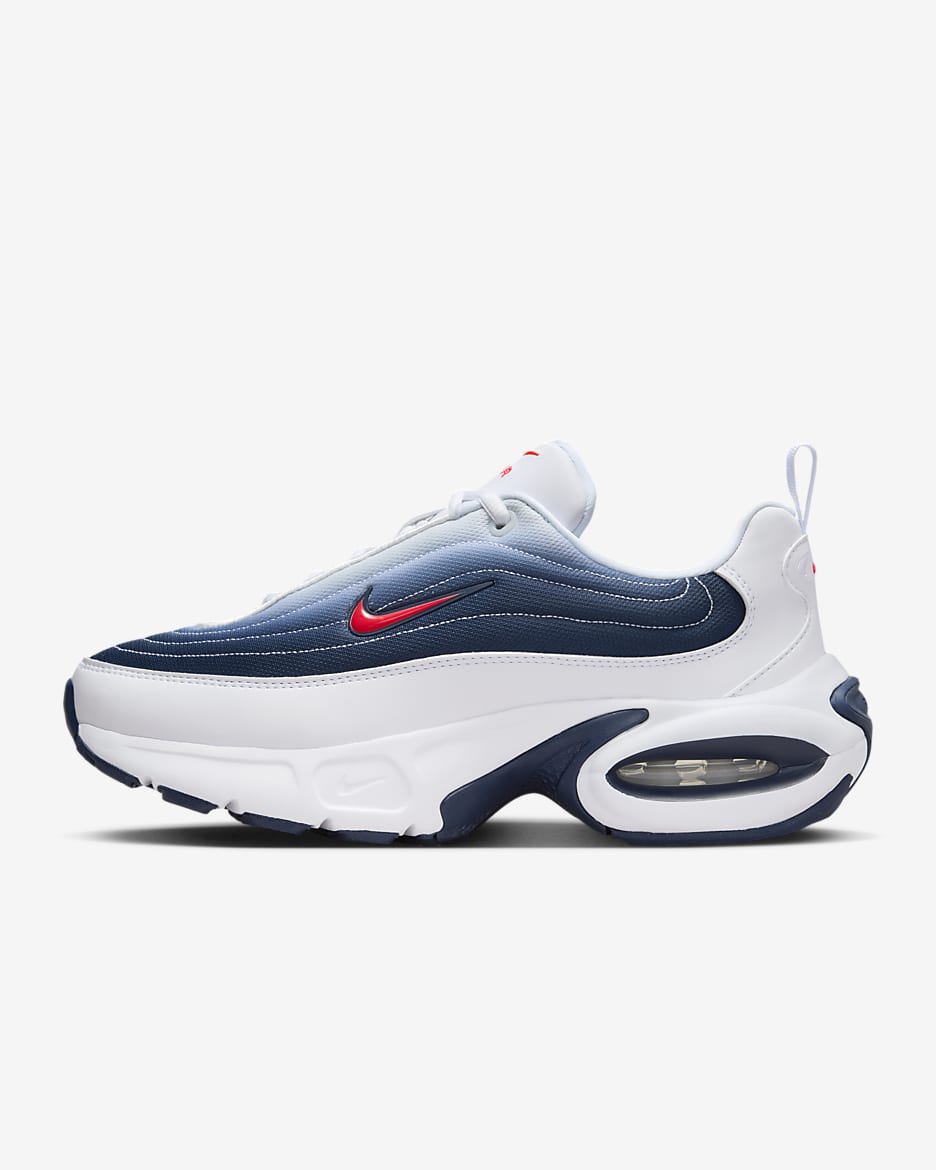 Nike Air Max Portal 女鞋 - 白色/Midnight Navy/Bright Crimson