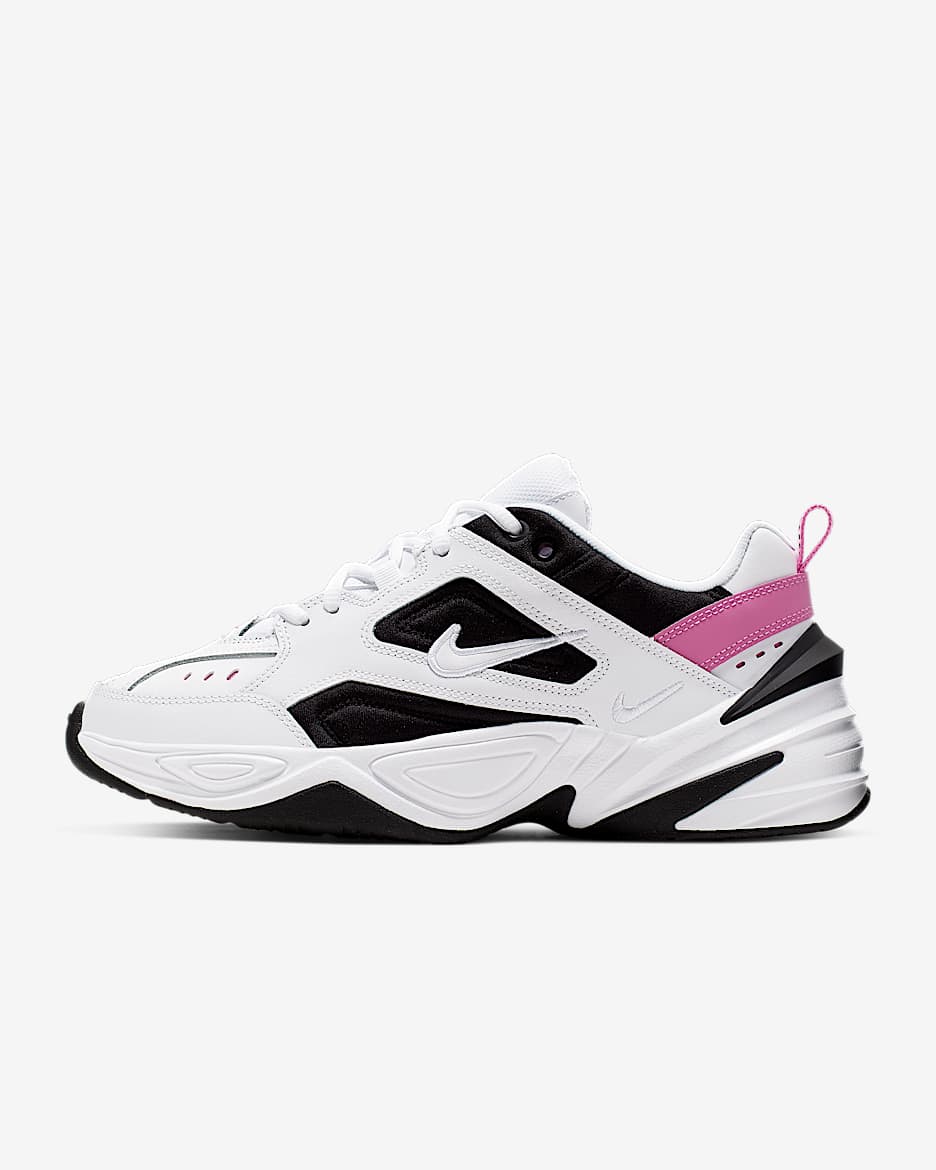 Nike M2K Tekno Women's Shoes - White/China Rose/Black/White
