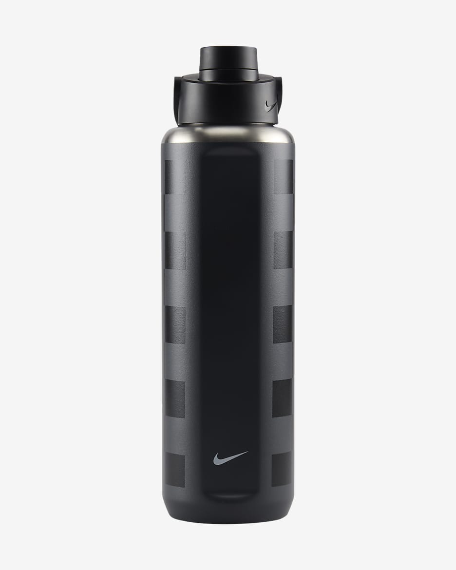 Nike Recharge Stainless Steel Chug Bottle (32 oz) - Grey