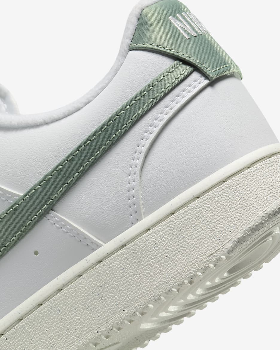 Nike Court Vision Low Next Nature Women's Shoes - White/Sail/Jade Horizon